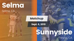 Matchup: Selma vs. Sunnyside  2019