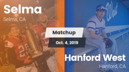 Matchup: Selma vs. Hanford West  2019