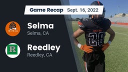 Recap: Selma  vs. Reedley  2022