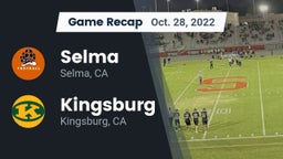 Recap: Selma  vs. Kingsburg  2022