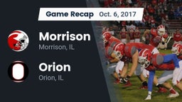 Recap: Morrison  vs. Orion  2017