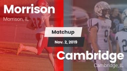 Matchup: Morrison vs. Cambridge  2019