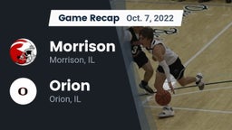 Recap: Morrison  vs. Orion  2022