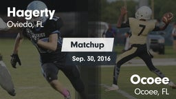 Matchup: Hagerty vs. Ocoee  2016