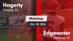 Matchup: Hagerty vs. Edgewater  2016