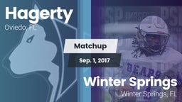 Matchup: Hagerty vs. Winter Springs  2017