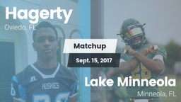 Matchup: Hagerty vs. Lake Minneola  2017
