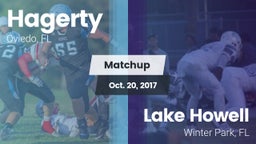 Matchup: Hagerty vs. Lake Howell  2017