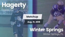Matchup: Hagerty vs. Winter Springs  2018