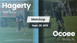 Matchup: Hagerty vs. Ocoee  2018