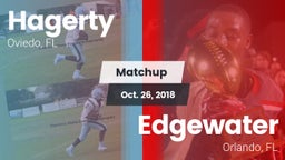 Matchup: Hagerty vs. Edgewater  2018