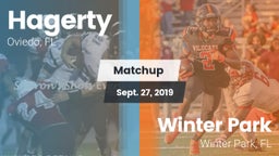 Matchup: Hagerty vs. Winter Park  2019