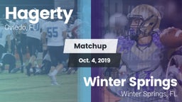 Matchup: Hagerty vs. Winter Springs  2019
