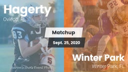 Matchup: Hagerty vs. Winter Park  2020
