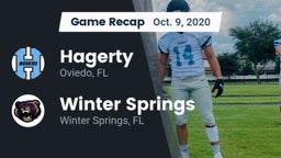 Recap: Hagerty  vs. Winter Springs  2020
