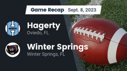 Recap: Hagerty  vs. Winter Springs  2023