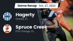 Recap: Hagerty  vs. Spruce Creek  2023