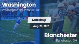 Matchup: Washington vs. Blanchester  2017