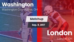 Matchup: Washington vs. London  2017