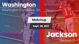 Matchup: Washington vs. Jackson  2017