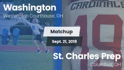 Matchup: Washington vs. St. Charles Prep 2018