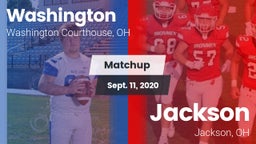 Matchup: Washington vs. Jackson  2020