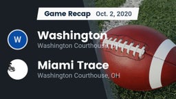 Recap: Washington  vs. Miami Trace  2020