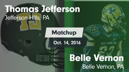 Matchup: Jefferson vs. Belle Vernon  2016