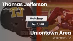 Matchup: Jefferson vs. Uniontown Area  2017
