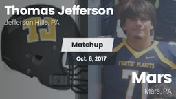 Matchup: Jefferson vs. Mars  2017