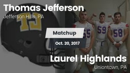 Matchup: Jefferson vs. Laurel Highlands  2017
