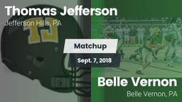 Matchup: Jefferson vs. Belle Vernon  2018