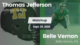 Matchup: Jefferson vs. Belle Vernon  2020