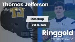 Matchup: Jefferson vs. Ringgold  2020