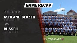 Recap: Ashland Blazer  vs. Russell  2015