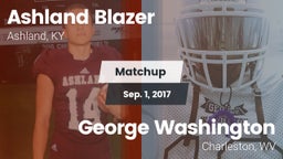Matchup: Ashland Blazer vs. George Washington  2017