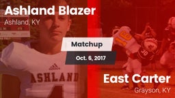 Matchup: Ashland Blazer vs. East Carter  2017