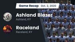 Recap: Ashland Blazer  vs. Raceland  2020