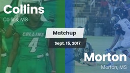 Matchup: Collins vs. Morton  2017