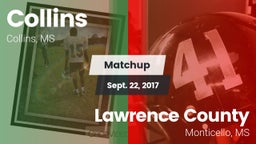 Matchup: Collins vs. Lawrence County  2017