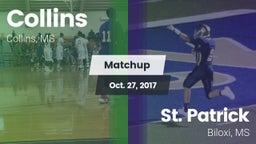 Matchup: Collins vs. St. Patrick  2017