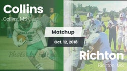 Matchup: Collins vs. Richton  2018