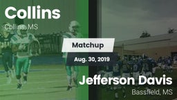Matchup: Collins vs. Jefferson Davis  2019