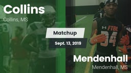 Matchup: Collins vs. Mendenhall  2019