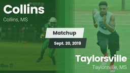 Matchup: Collins vs. Taylorsville  2019