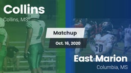 Matchup: Collins vs. East Marion  2020