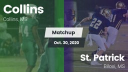 Matchup: Collins vs. St. Patrick  2020