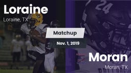 Matchup: Loraine vs. Moran  2019