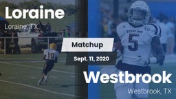 Matchup: Loraine vs. Westbrook  2020