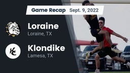 Recap: Loraine  vs. Klondike  2022